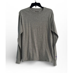 Men's or Women’s Champion Gray Long Sleeve Tee S